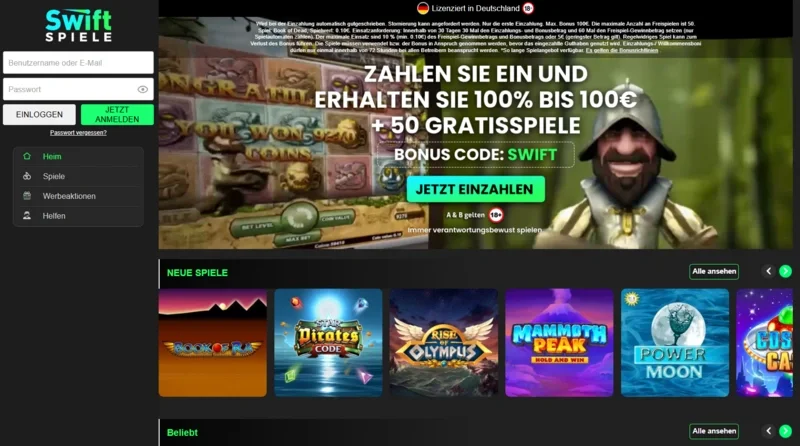 SwiftSpiele Screenshot 1